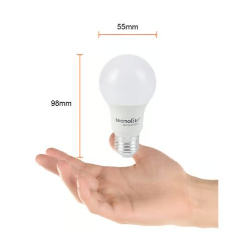 3 Pack Foco Globo LED 8.5W Base E27 Blanco Cálido 3K Interior IP20 - Wattko